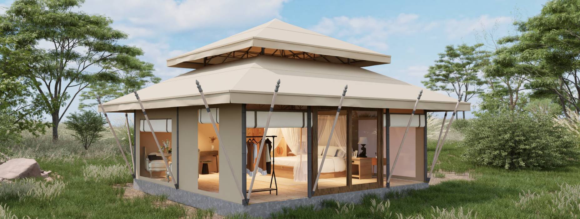 桂阳县户外野奢帐篷